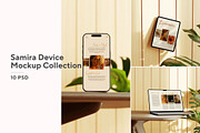 Samira Device Mockup Collection, an iPhone Mockup by Mockup Line (Thumbnail 1 of 7)