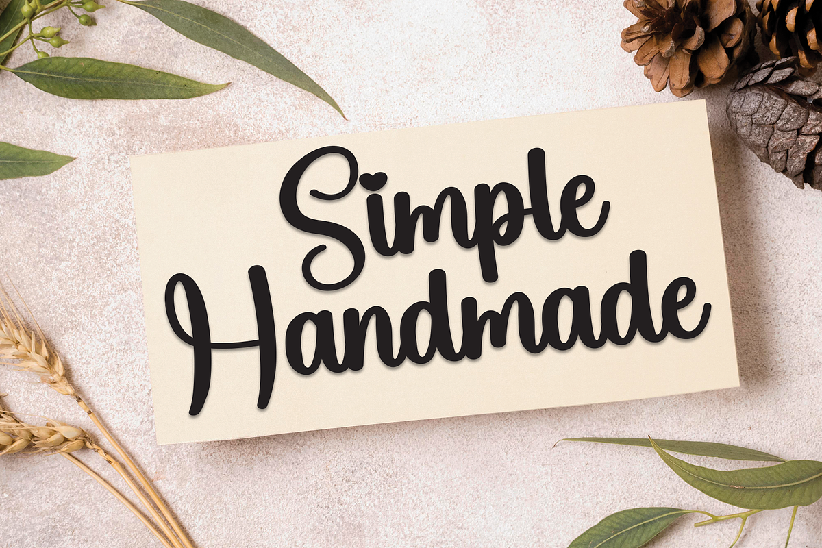 Pinkytoe | Script Font, a Handwritten Font by Scratchones (Photo 3 of 9)