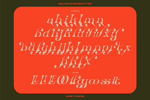 Qifila - Retro Font