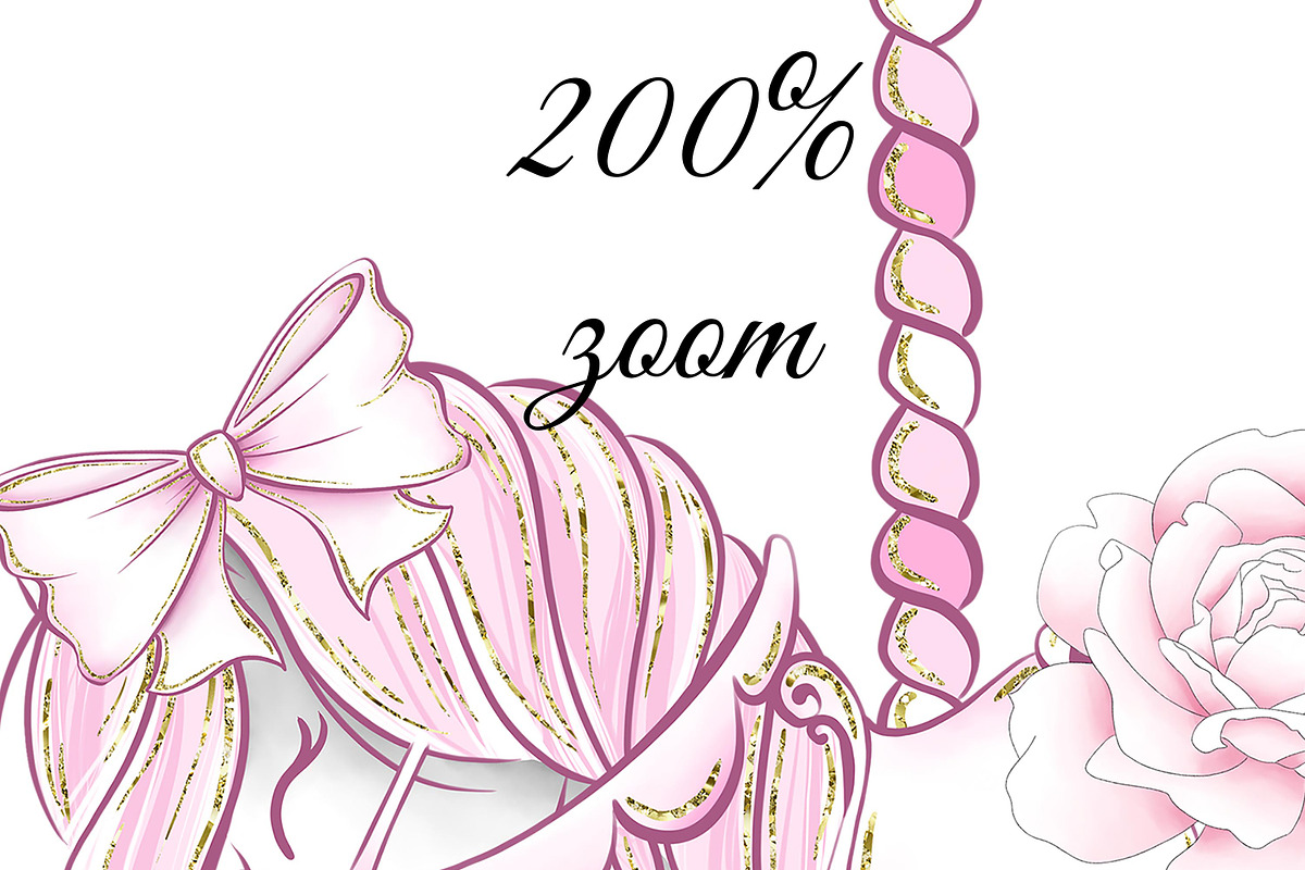 Carousel clipart, an Illustration by DarinaDigital (Photo 5 of 5)
