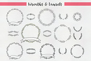 Quitanda Brush Script Font & Extras, a Script Font by milenabdesign (Thumbnail 5 of 12)