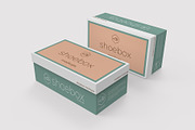 Shoe Box Mockup - 8 Views, a Packaging Mockup by Illusiongraphic (Thumbnail 7 of 17)