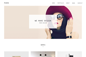 Pure - Full Responsive Muse Template