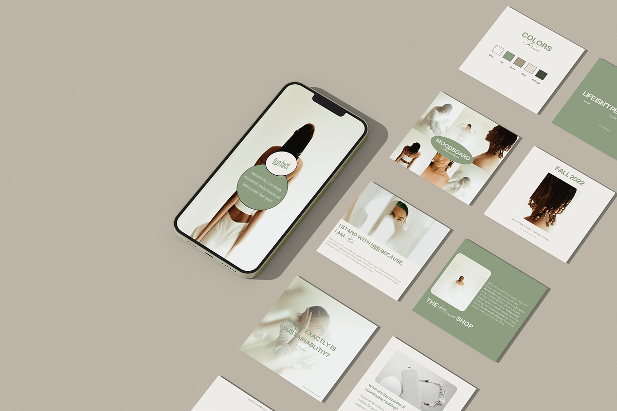 Naspen | Canva Instagram Templates, a Social Media Template by Alana Designed (Photo 3 of 3)