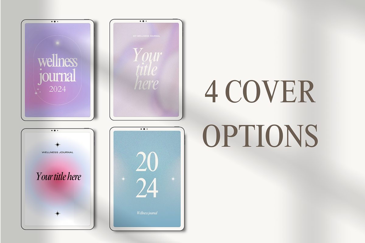 Wellness Journal | Digital Printable, a Templates & Theme by Enchanted Visions Shop (Photo 5 of 7)