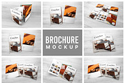 A4 Bifold Brochure Mockup Bundle 74, a Books & Magazine Mockup by Graphicuss (Thumbnail 1 of 7)