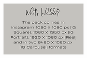 Chloé Social Media Templates, a Social Media Template by Clarissa Fletcher (Thumbnail 3 of 6)