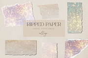 Glitter Ripped Paper Collage, an Object Graphic by by creative paper (Thumbnail 8 of 15)