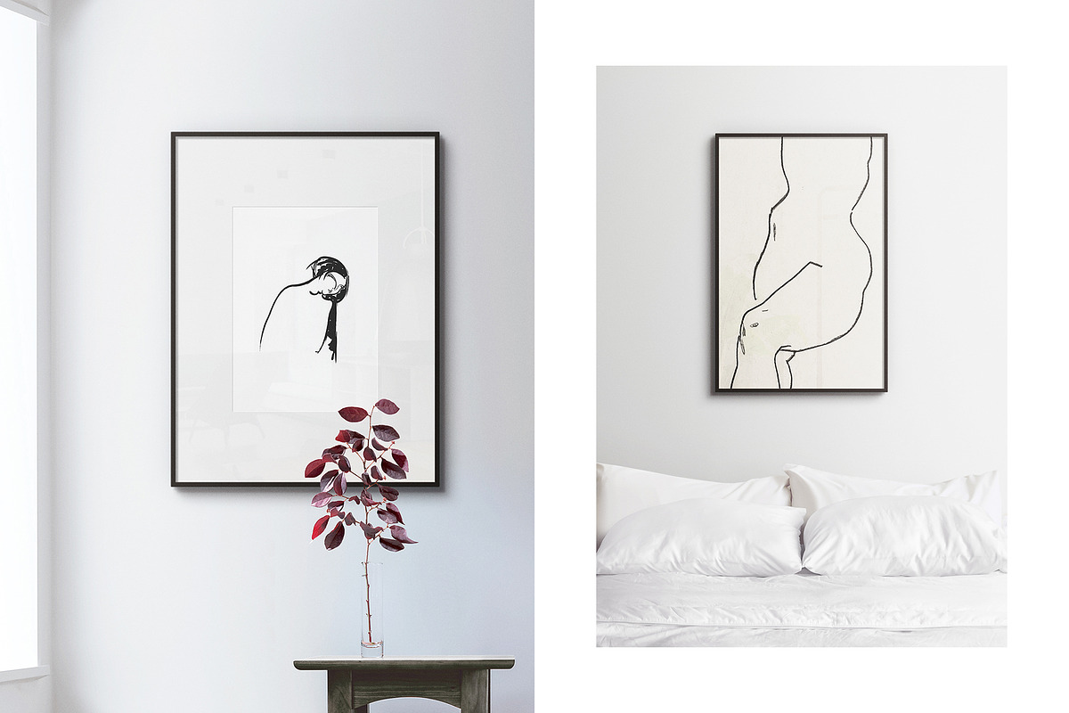 Minimal Frame Mockup Template Bundle, a Product Mockup by FoundImages (Photo 11 of 27)