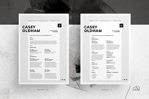 Resume/CV - Casey