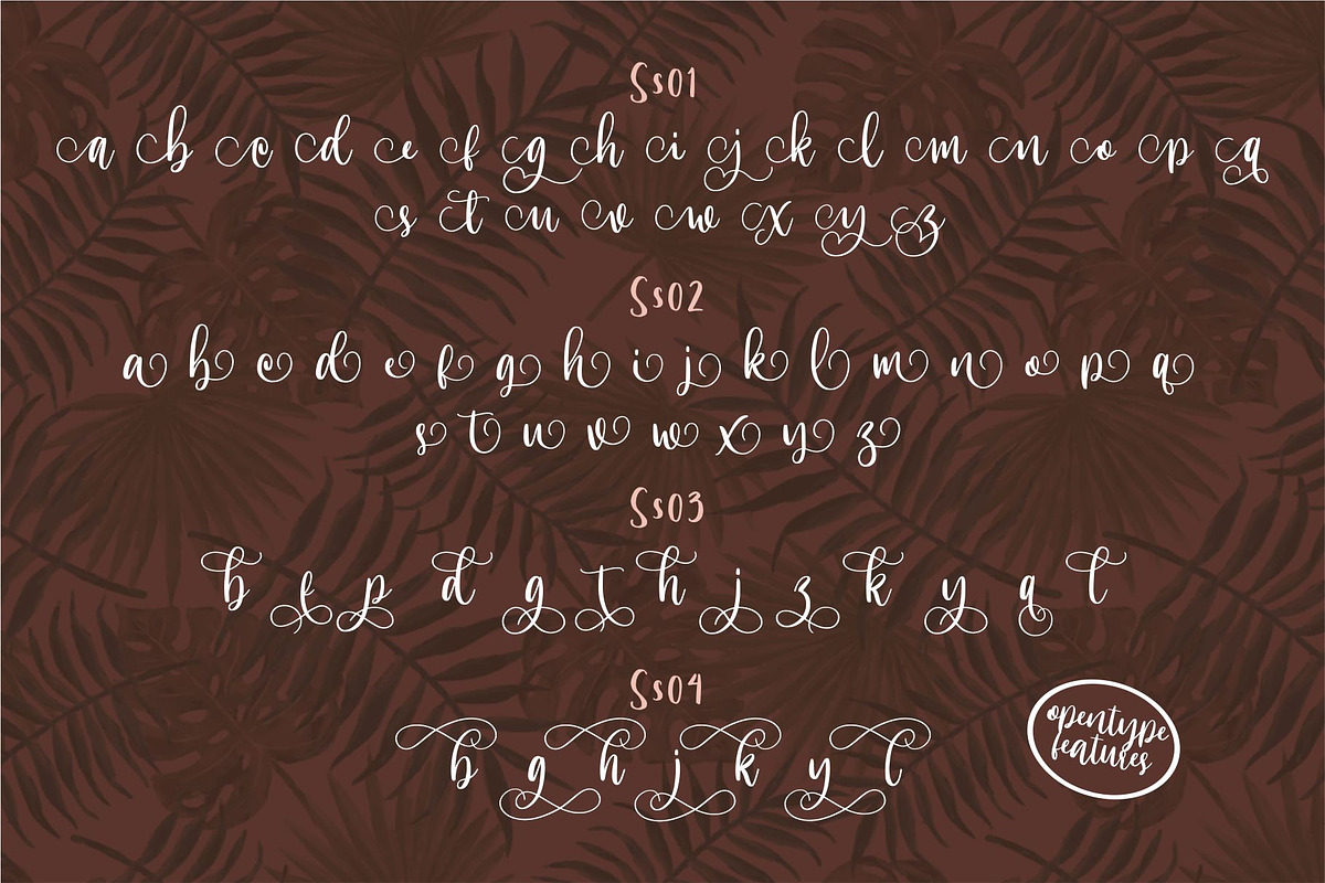 Hi Virginia - a Beauty Font preview 6