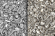 Fast Food Graphics Patterns, a Pattern Graphic by BALABOLKA (Thumbnail 3 of 7)