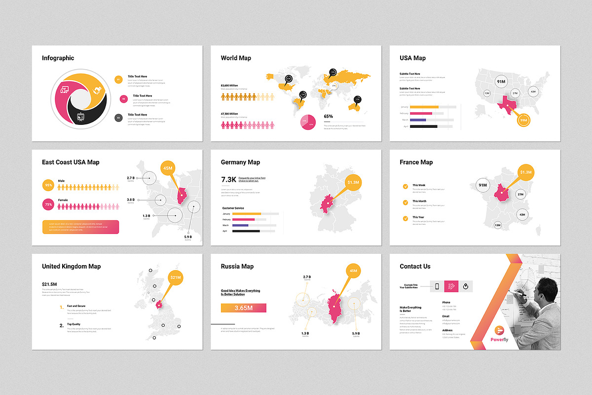 Business Plan Presentation Template, a Presentation Template by GenerousArt (Photo 5 of 8)