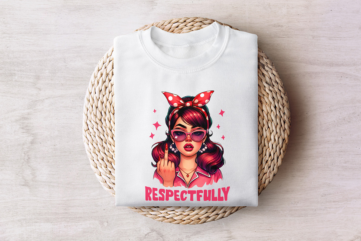 Respectfully PNG, Middle Finger, an Illustration by SharpMarketplace (Photo 7 of 9)