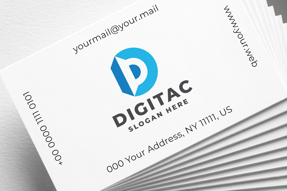 Geometric Letter D Technology Logo, a Branding & Logo Template by Design_Planet (Photo 3 of 3)