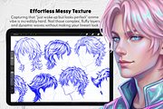 100 Y2K Male Hair Procreate Stamps, a Brush Add-On by Selentaori Studio (Thumbnail 8 of 11)