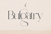 Bulgatry Elegant Serif, a Serif Font by Hishand Studio (Thumbnail 1 of 10)