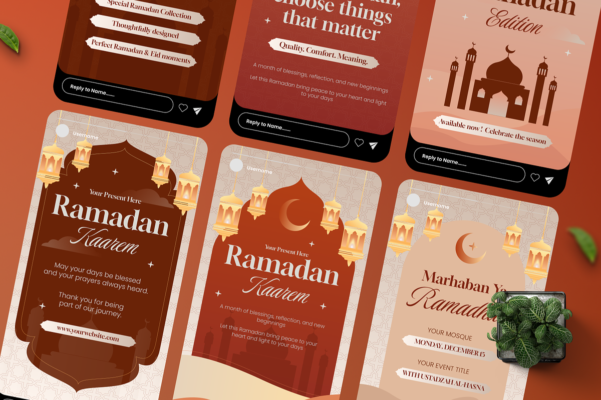 Ramadhan Kareem Instagram Story, a Social Media Template by Annora Studio (Photo 2 of 6)