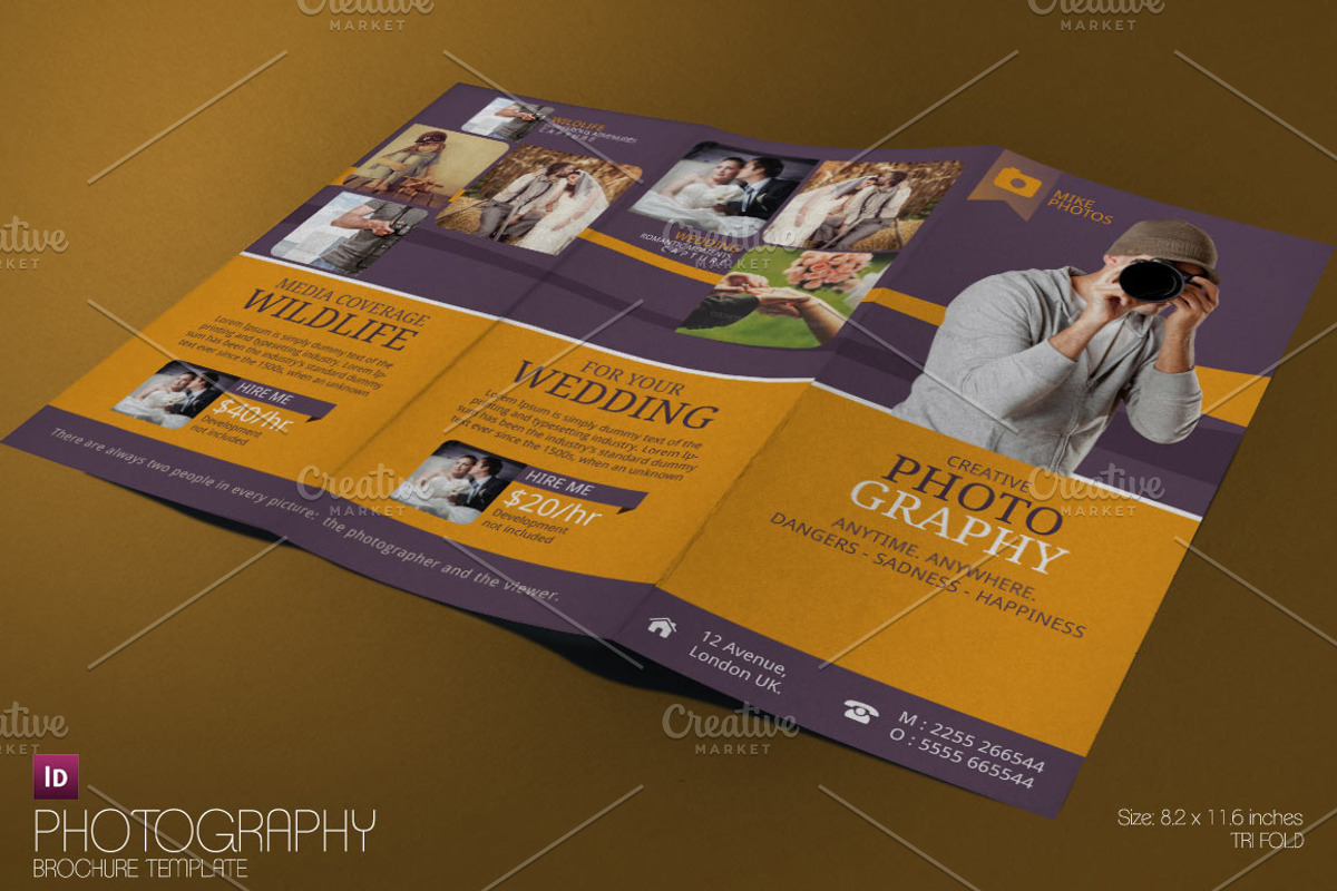 Photography Brochure, a Brochure Template by InnovativeDesign (Photo 4 of 5)