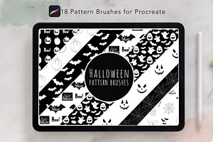 Halloween Procreate Brushes