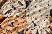 Halloween Seamless Patterns, a Pattern Graphic by DreamCafeArt (Thumbnail 4 of 5)