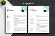 Clean Resume Template Pack | Canva, a Resume Template by Lux Resume (Thumbnail 2 of 9)