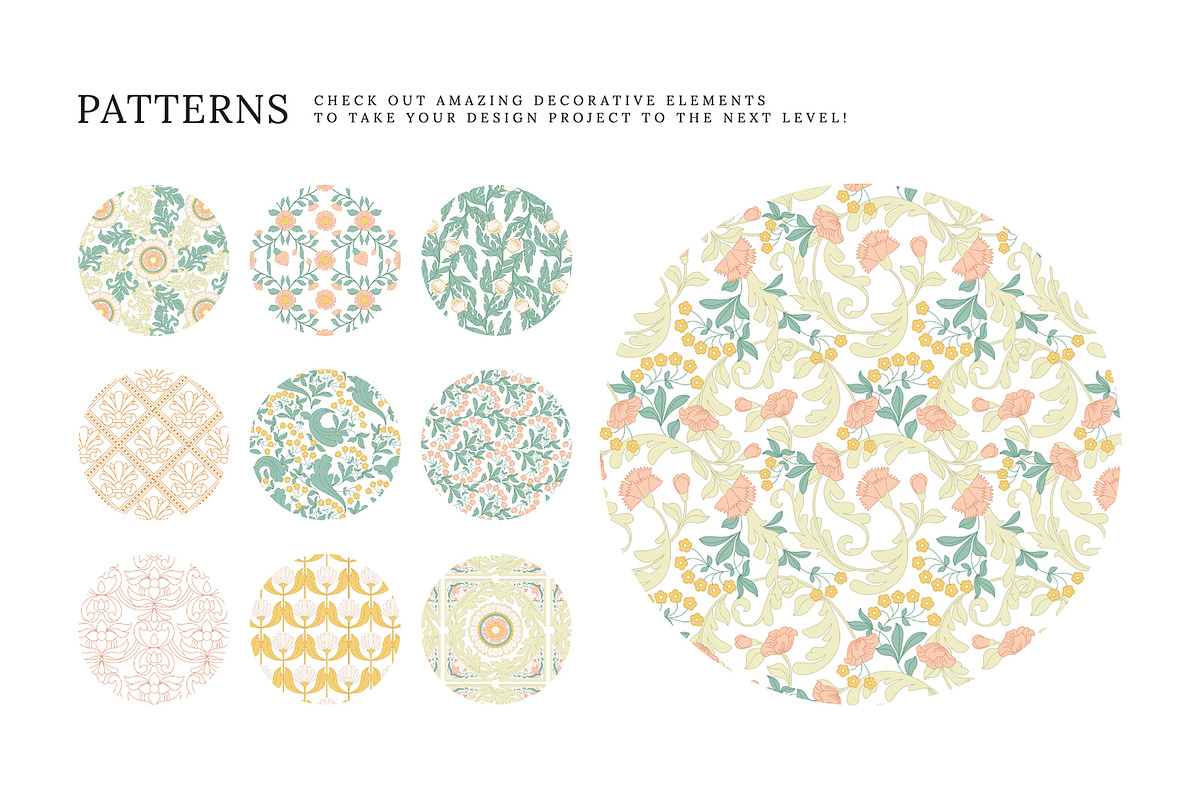 Art Nouveau Collection, an Object Graphic by DesignerCandies (Photo 9 of 11)