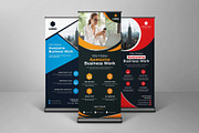 Corporate Roll Up Banner Template, a Flyer Template by nandinigraphics (Thumbnail 1 of 4)