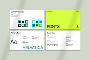 Brand Guideline Templates, a Branding & Logo Template by Oriofix (Thumbnail 6 of 9)