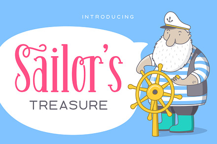 Sailor's Treasure - Font Duo
