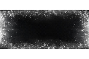 Frozen ice frame on transparent, an Illustration by art PVP - market