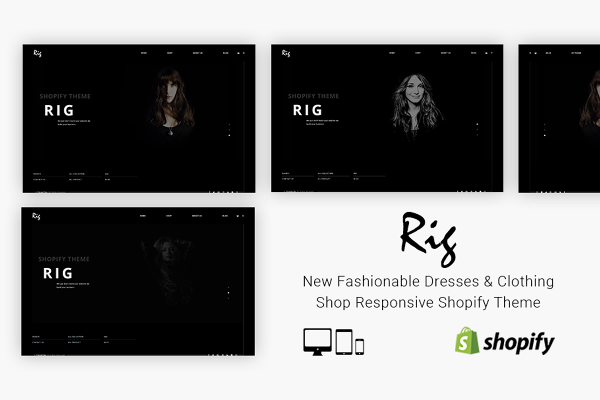 Rig Clothing Shop Shopify Theme, a Shopify Template by ThemeTidy Shopify Agency