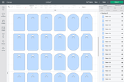 24 Keyring Display Card 4x6 SVG, a Card Template by Paperboxshop (Thumbnail 3 of 3)