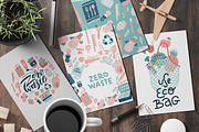 Zero Waste vector collection, an Illustration by Lana Sham (Thumbnail 8 of 11)