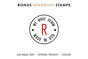 Postage Stamp Template Set Updated