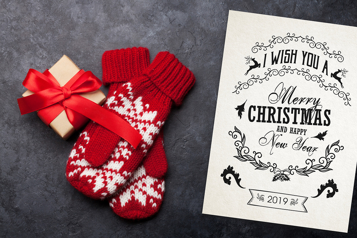 48 Christmas Mockup, a Print Template by Walentin (Photo 21 of 49)