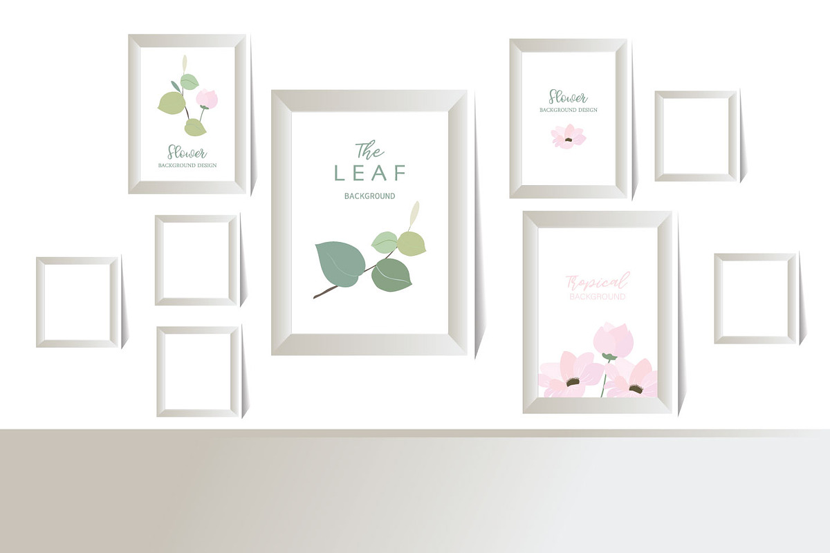 12 cute natural design cards4#, a Card Template by Piixypeach (Photo 4 of 5)
