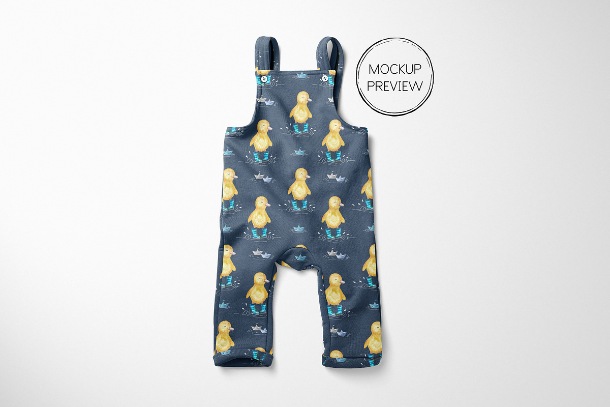 Duck in Wellies Surface Pattern, a Pattern Graphic by Tatra Cottage Designs (Photo 2 of 3)
