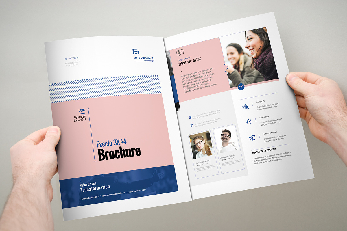 3xA4 Brochure Template, a Brochure Template by Elite_Standard (Photo 3 of 7)