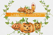 CRAZY PUMPKINS Watercolor, an Illustration by andypray (Thumbnail 4 of 6)