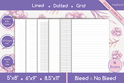 18 Books: Lined,Grid,Dotted, a Templates & Theme by HyeRi (Thumbnail 1 of 4)