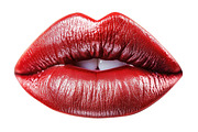 Red lips. Collection, a Beauty & Fashion Photo by Handmadefont (Thumbnail 8 of 12)