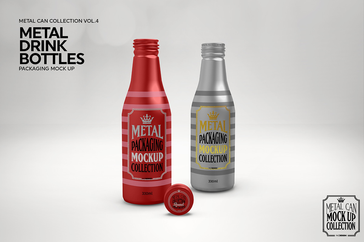 Vol4. Metal Can Mockup Collection, a Packaging Mockup by INCDesign (Photo 9 of 21)
