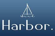 Harbor | A Neat Sans Serif Font, a Sans Serif Font by Emalee Roth (Thumbnail 1 of 6)