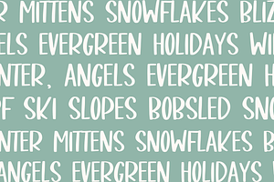 Fruitcake - A Fun Handwritten Font