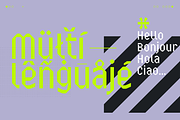SkyFire Modern Variable Typeface, a Sans Serif Font by YockMercado (Thumbnail 2 of 8)