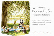 Watercolor fairy tales, an Illustration by Mimomy (Thumbnail 2 of 11)