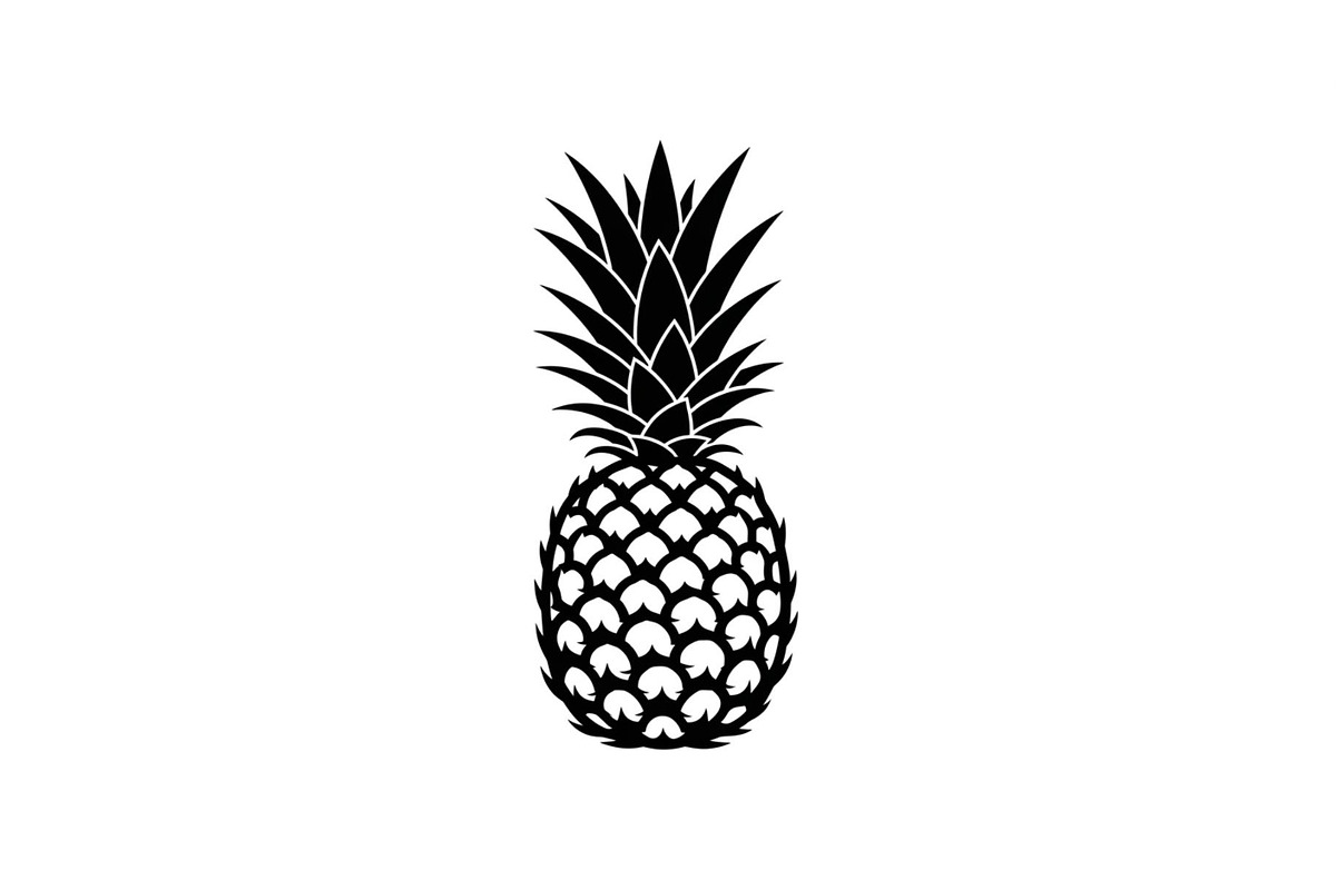 Pineapple Silhouette Vector Bundle, an Illustration by jahid234 (Photo 38 of 51)