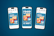 Food Festival Event Flyer Set, a Flyer Template by The Good Store (Thumbnail 2 of 2)