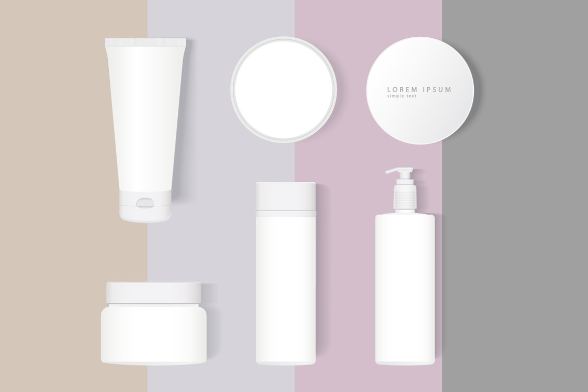 Cosmetic Packaging Vector MockUp, a Packaging Mockup by NiKO (Photo 2 of 5)